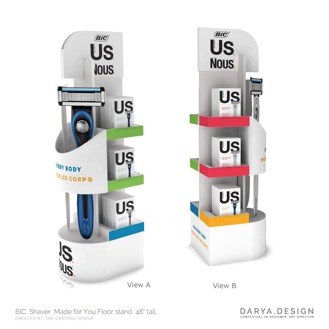 BIC US floor stand
