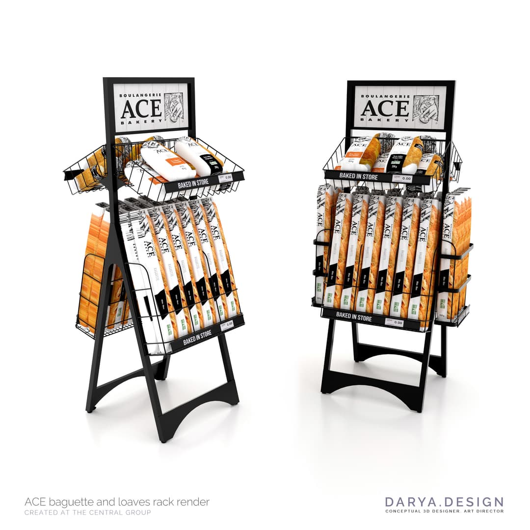 ACE baguette rack